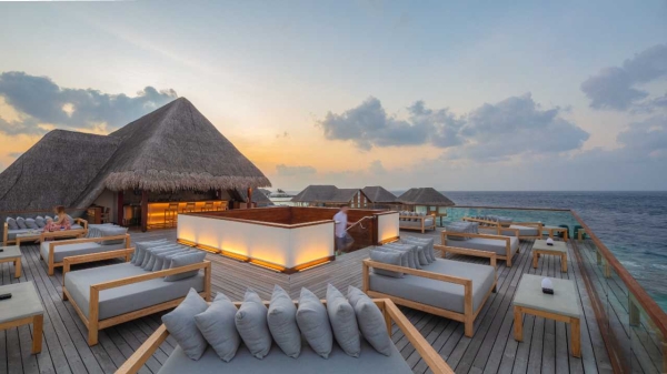 SKY Overwater Bar in Maldives
